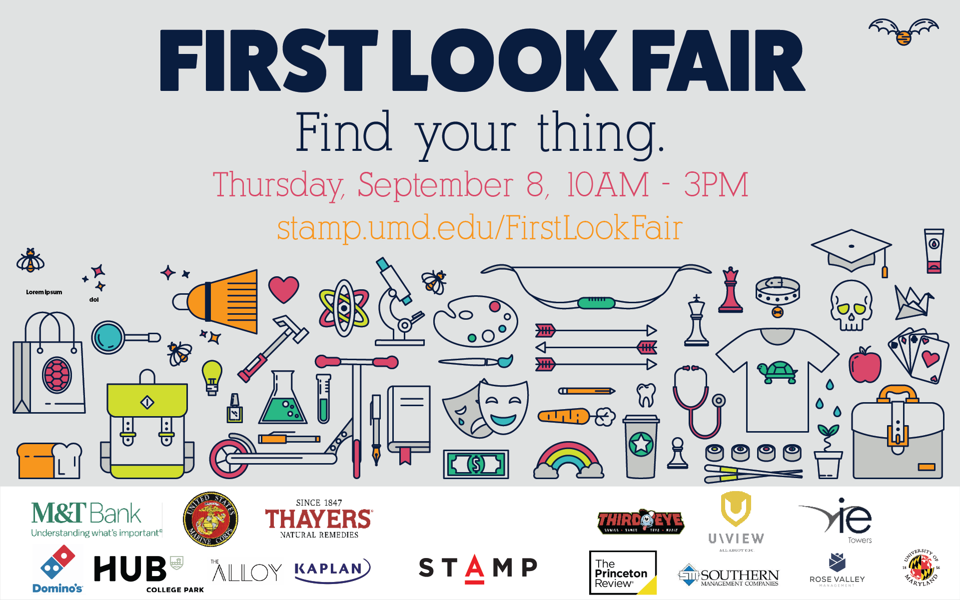 First Look Fair Graphic