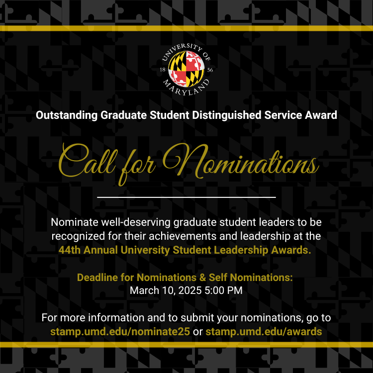 Nominate Grad Students!