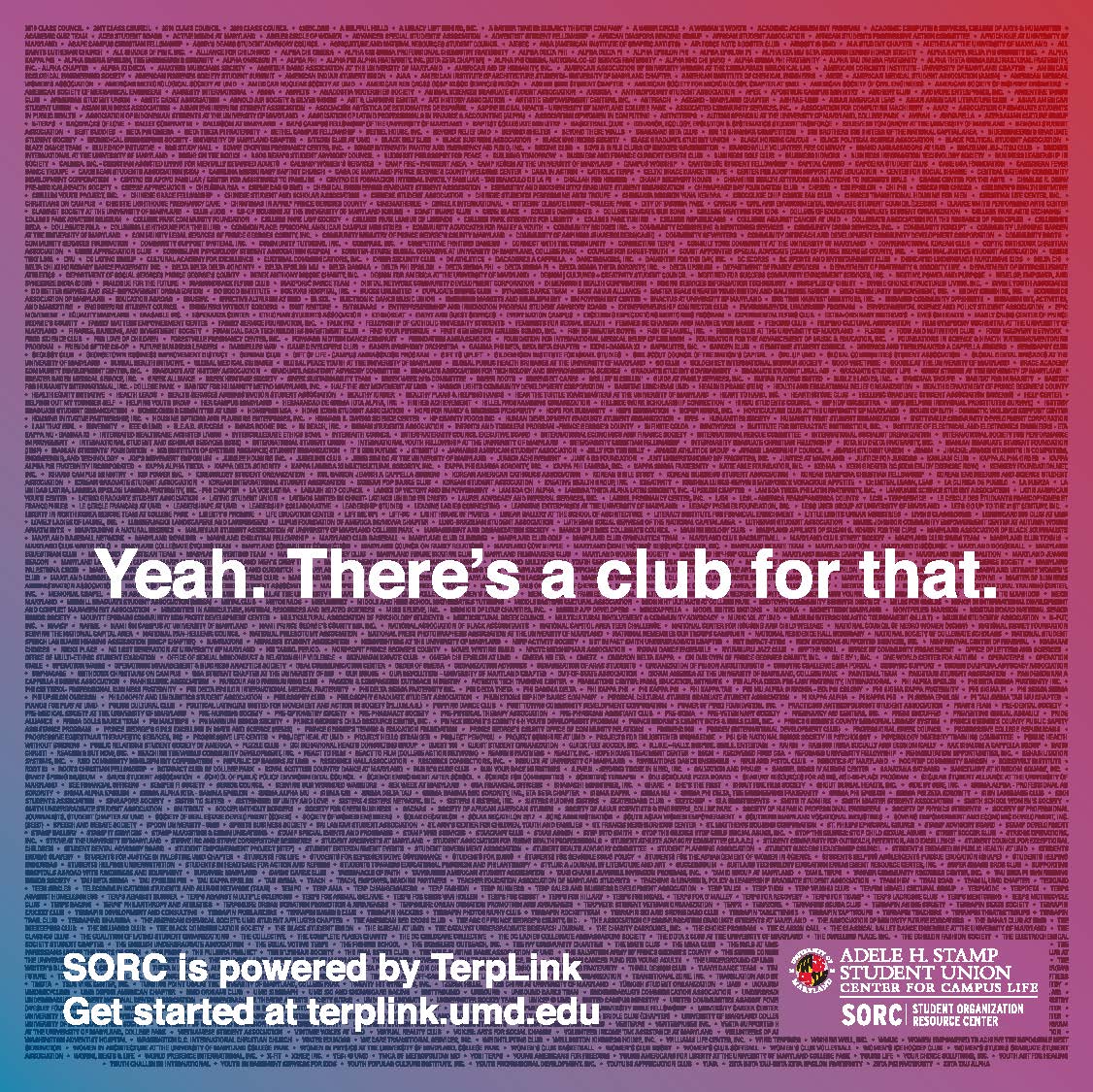 Yeah. There's a club for that.