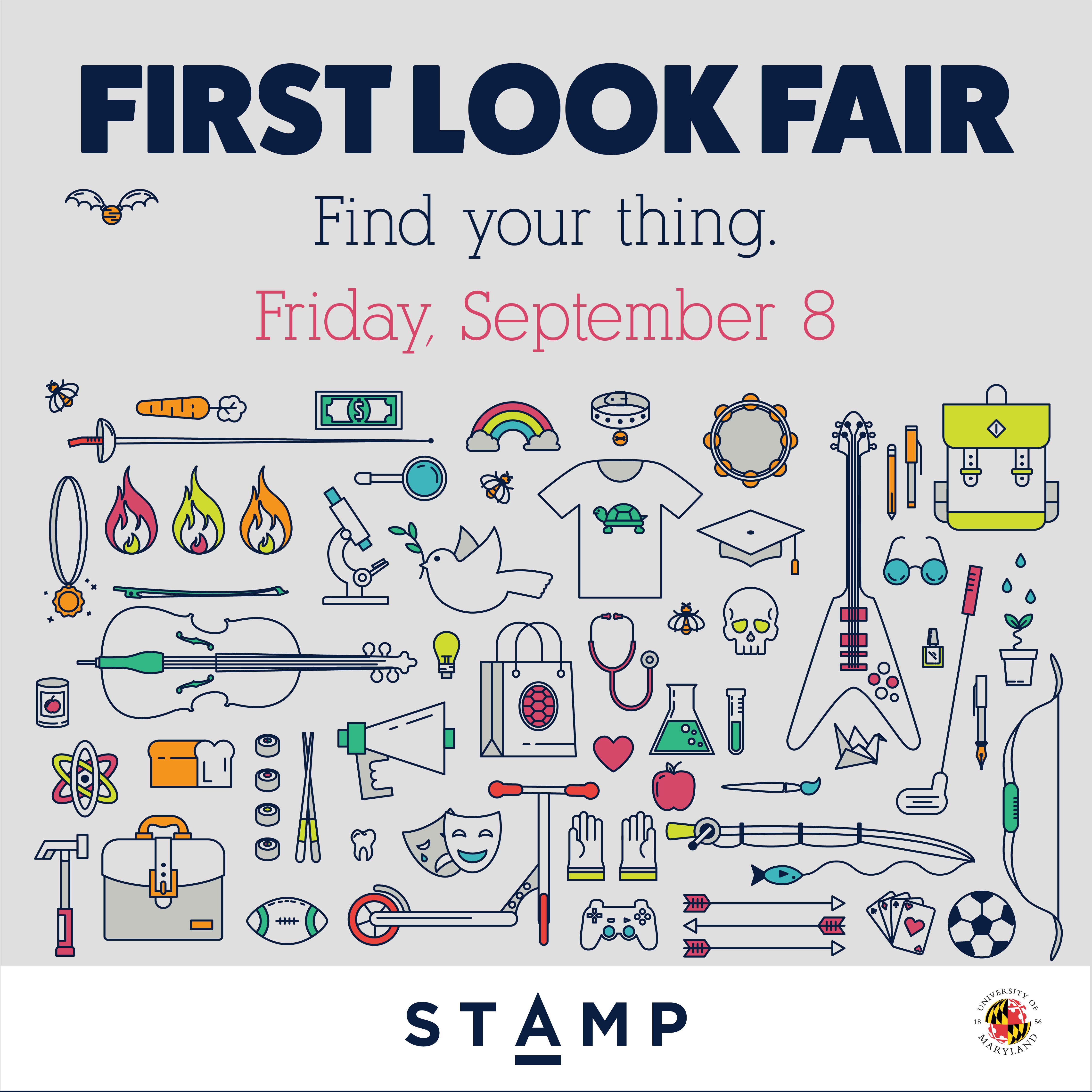 First Look Fair 2023 - Find Your Thing on FRIDAY, September 8