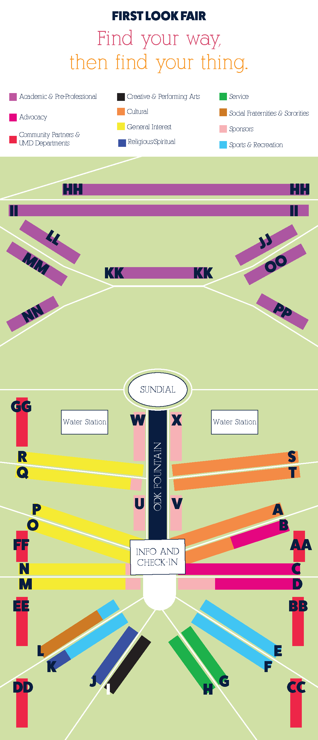 First Look Fair 2023 Map