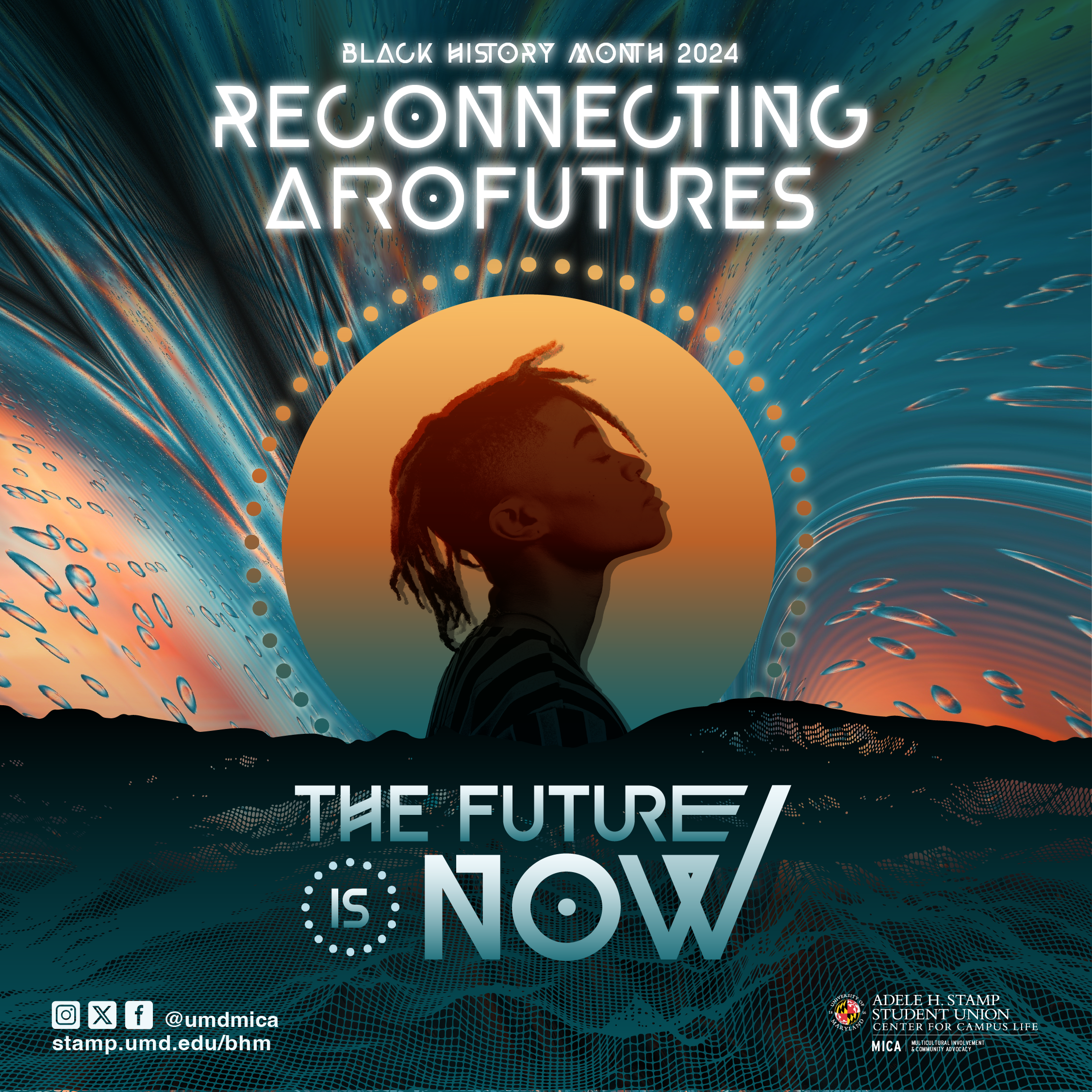 banner for reconnecting afrofutures event