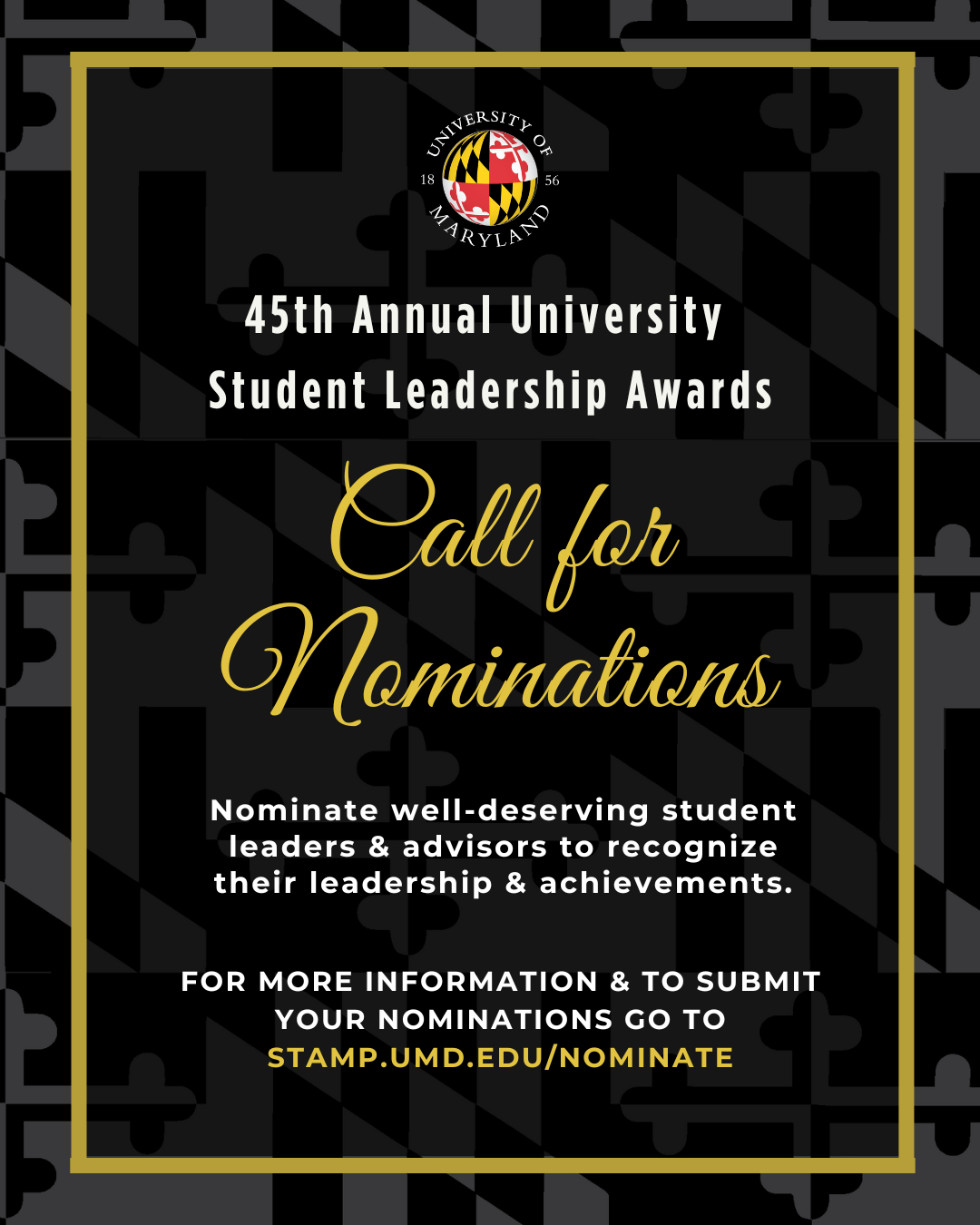 Call for nominations info graphic