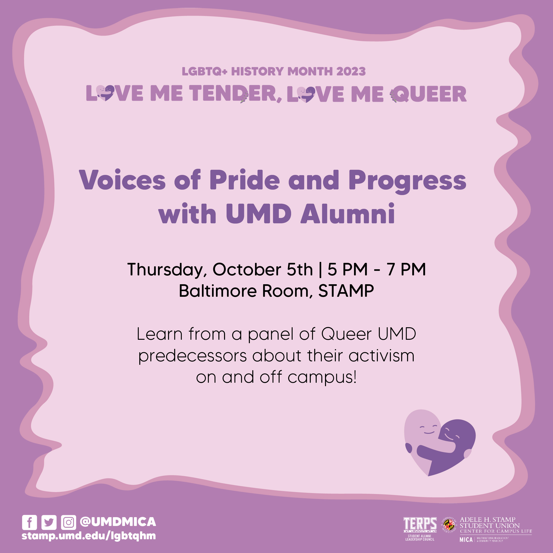 Voices of Pride and Progress Graphic