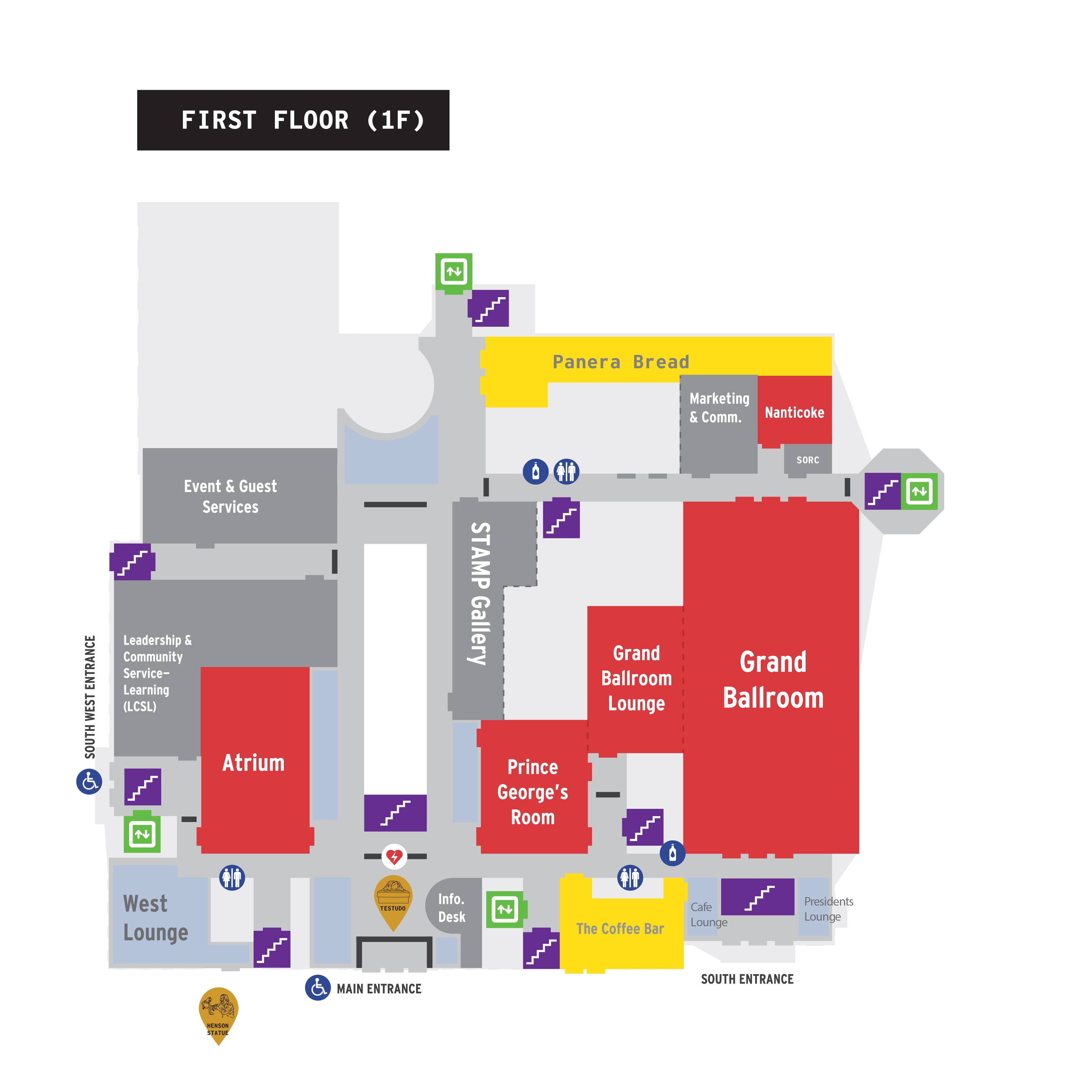 First Floor of STAMP