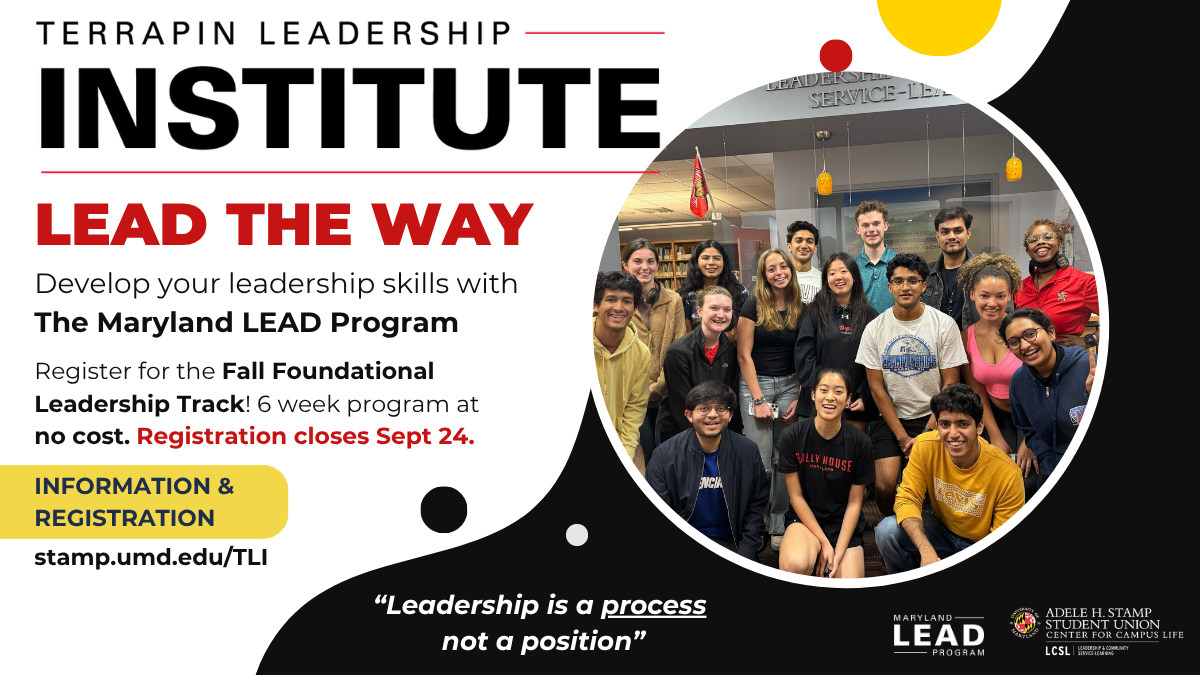 TLI | Lead the way | Develop your leadership skills with MLEAD | Registration close Sept 24 2026
