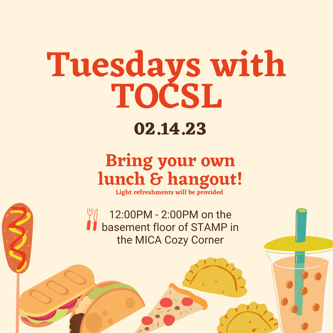 Tuesdays with TOCSL