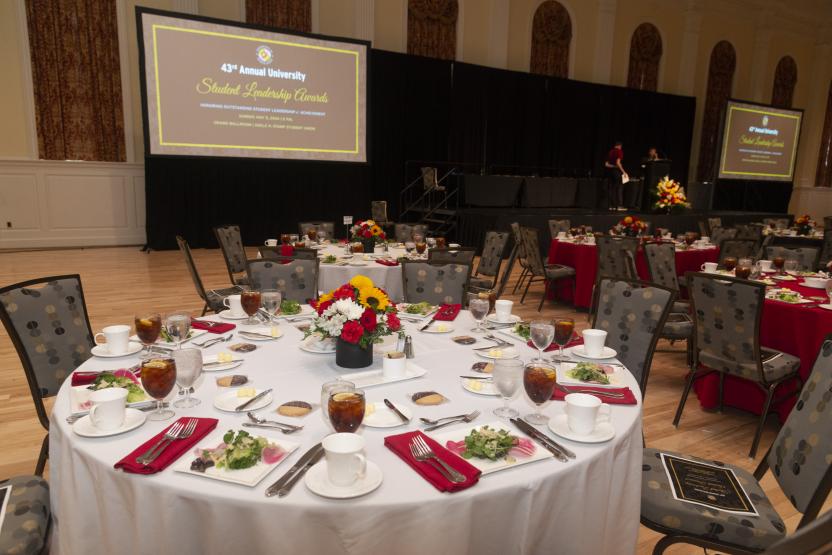 University Awards setup