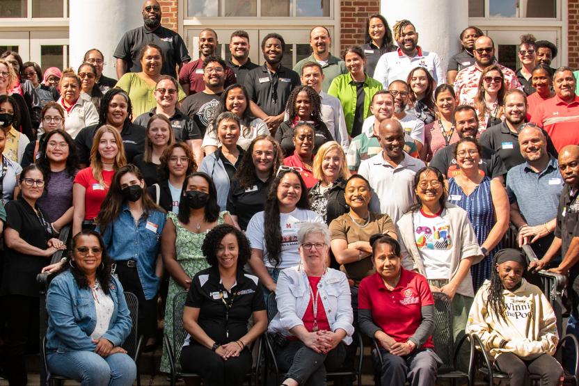 Summer 2024 All Staff Retreat Photo of STAMP Employees