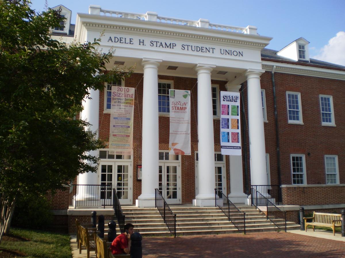 stamp building