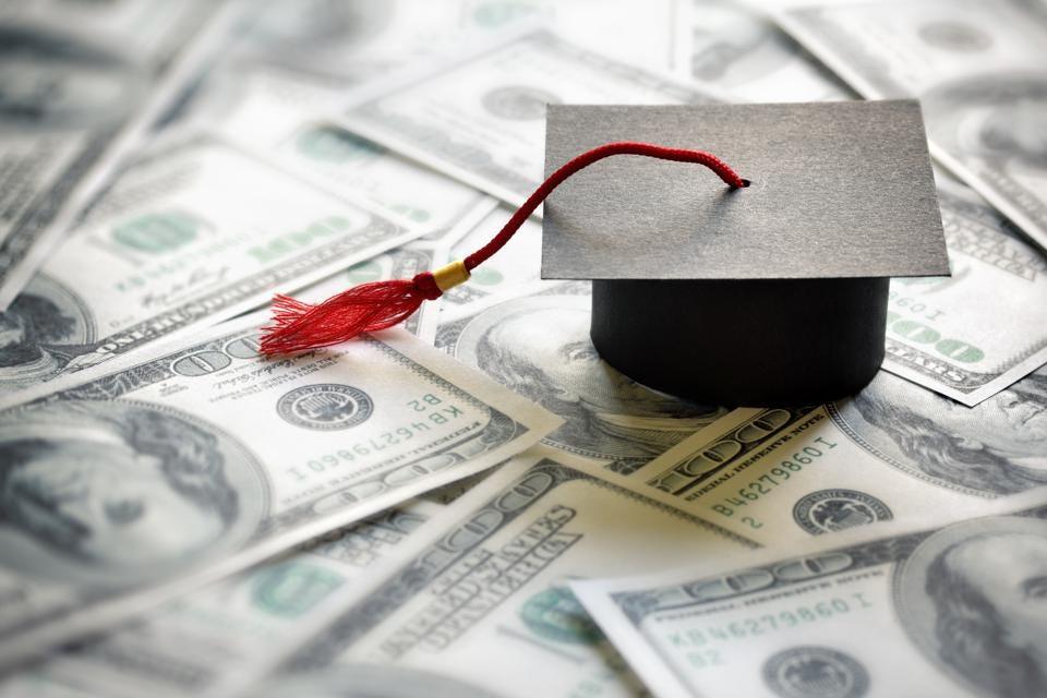 Grad Cap on Money