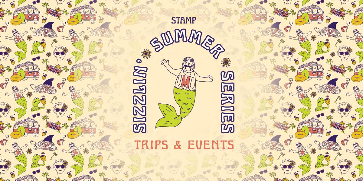 Promotional graphic showing an illustration of Testudo as a mermaid