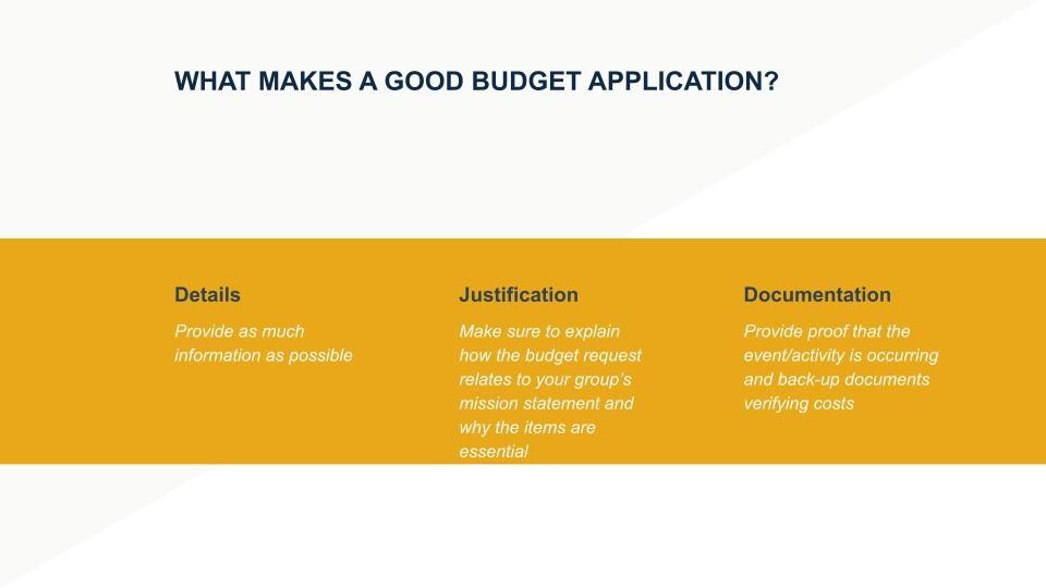 Budget App Slide