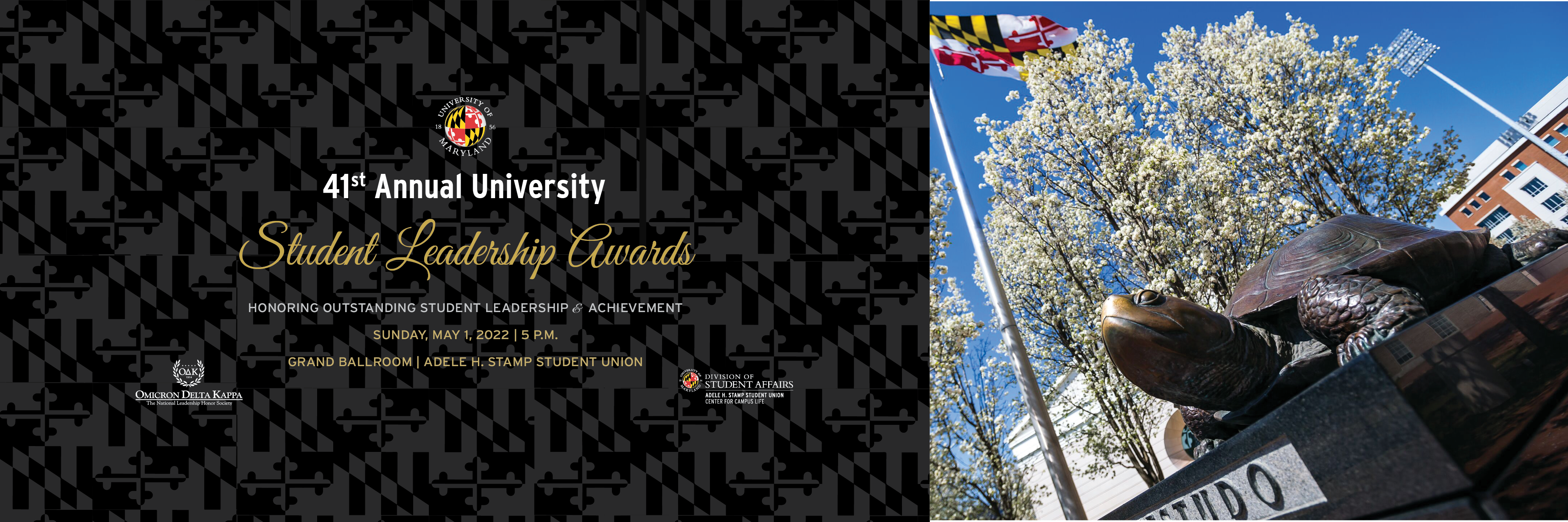 41st Annual University of Maryland Student Leadership Awards 2022