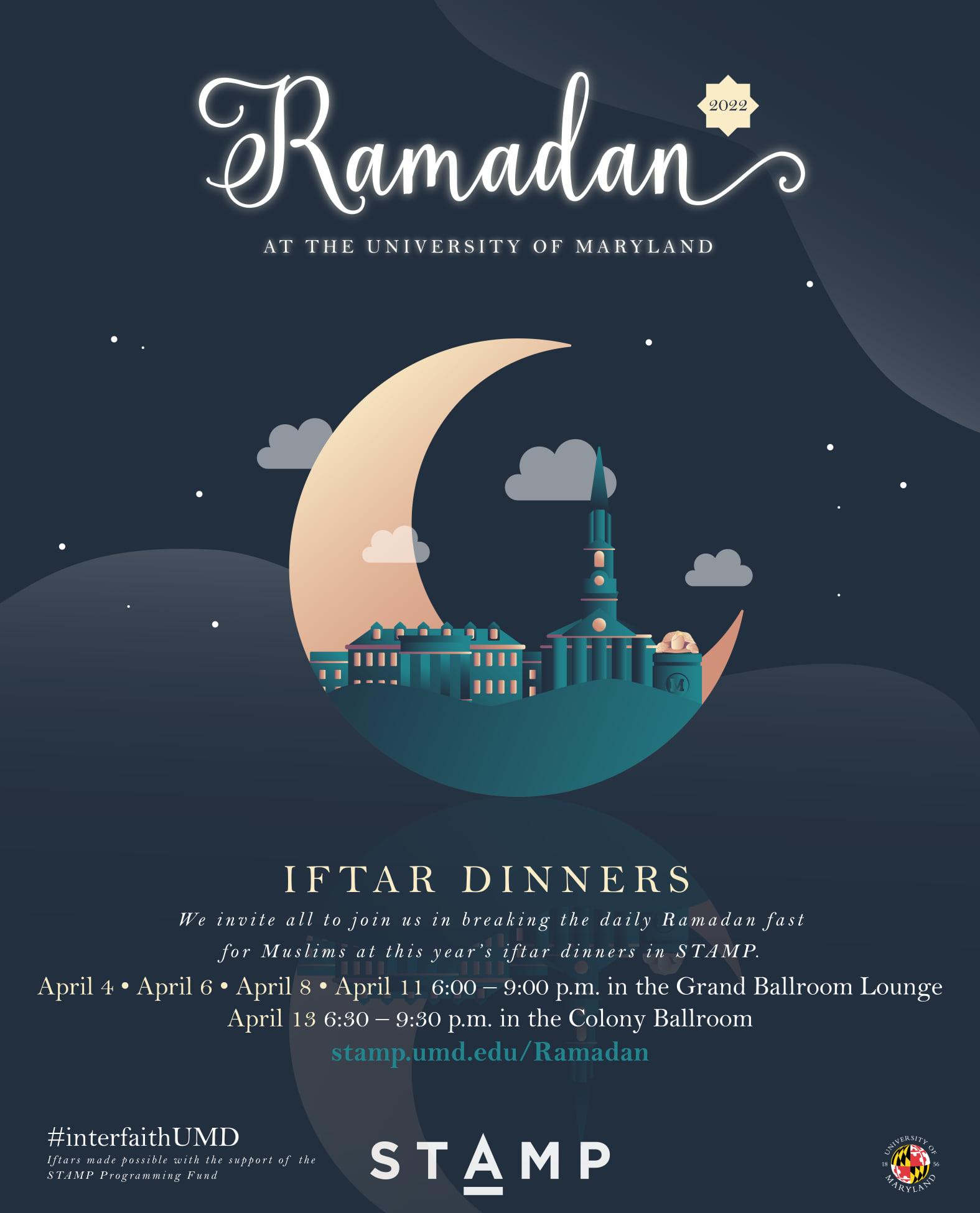 April Iftar Dinners