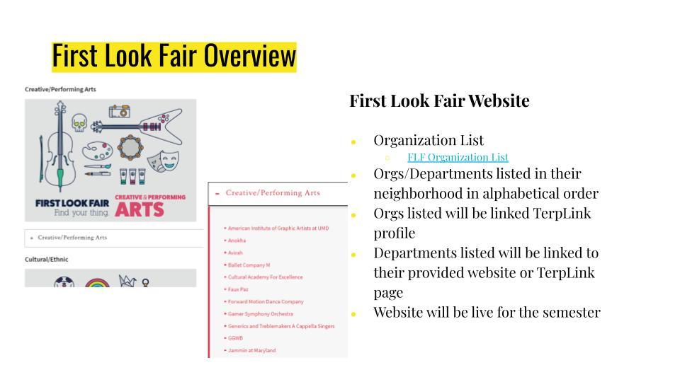 First Look Fair Overview - Virtual Component