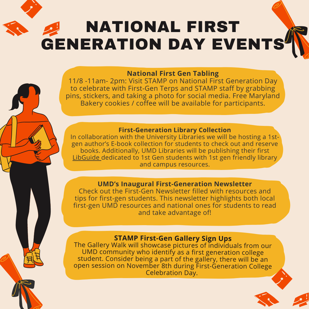 National First Generation Day Events
