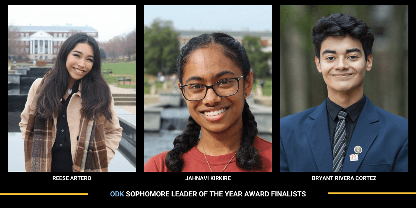 ODK Sophomore Leader of the Year Award Finalists