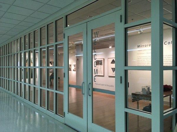 Exterior view of the Stamp Gallery.