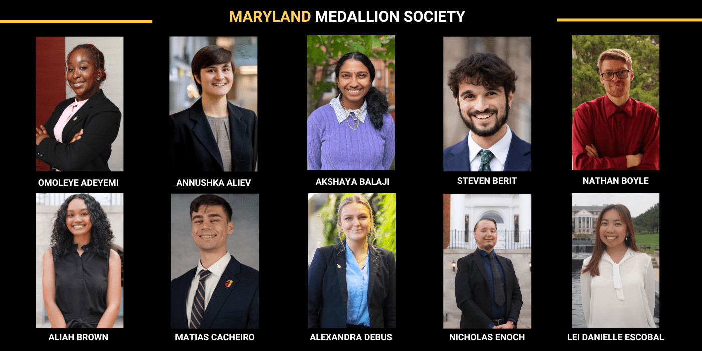 Maryland Medallion Society Finalist