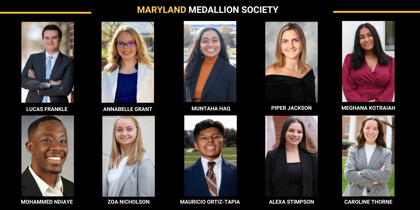 Maryland Medallion Society Finalist