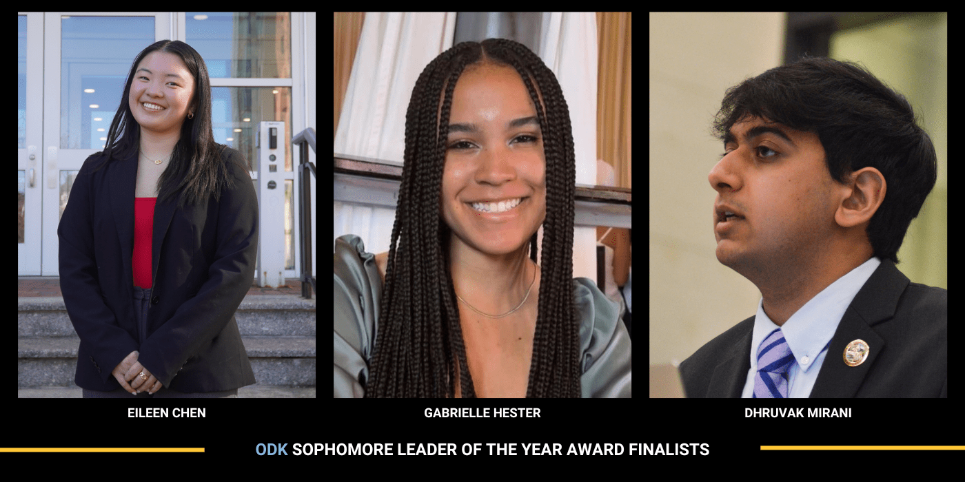ODK Sophomore Leader of the Year Award Finalists