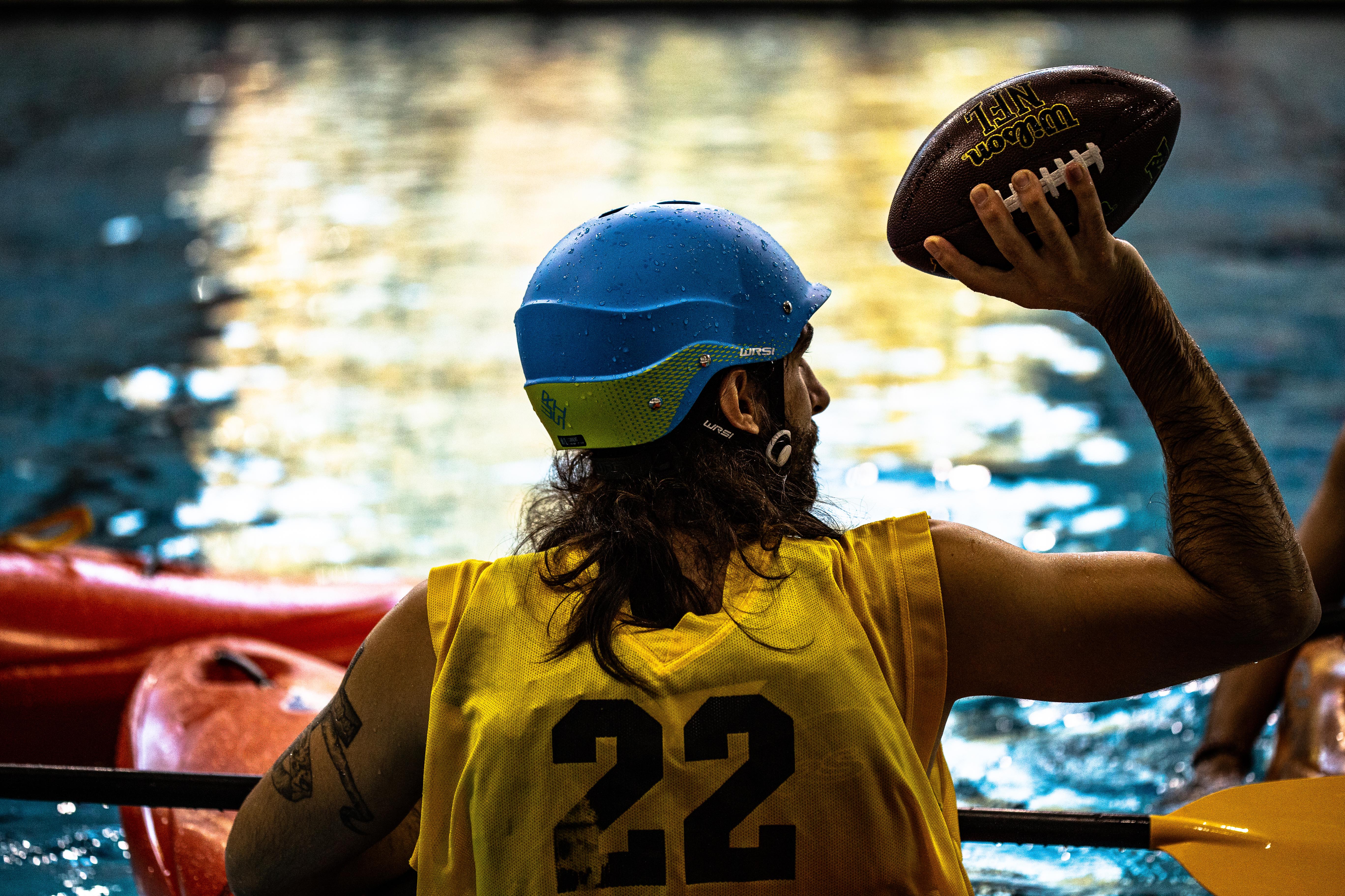 Kayak Football Tournament.