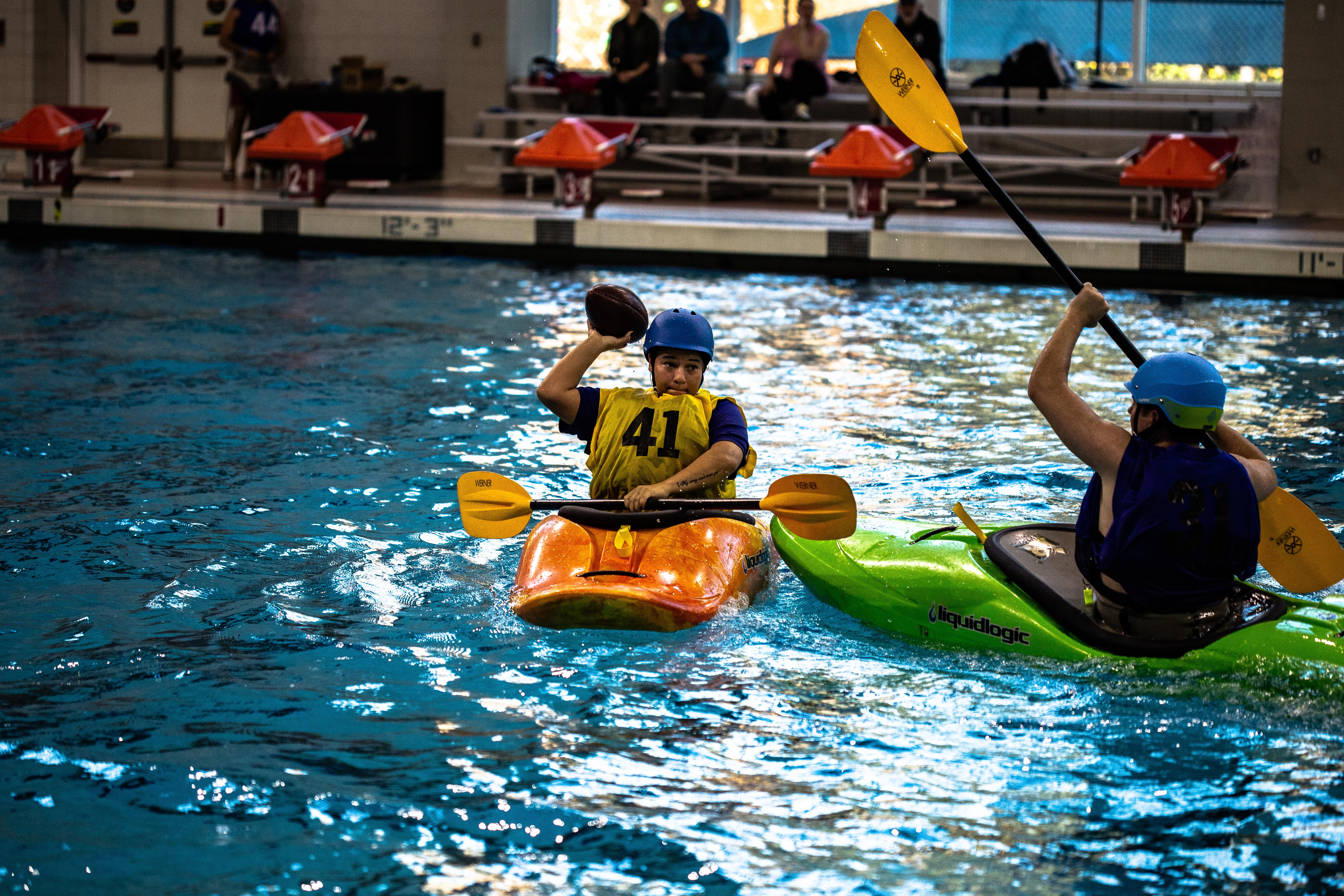 Kayak Football Tournament.