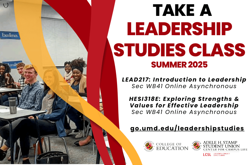 take a leadership studies class this summer