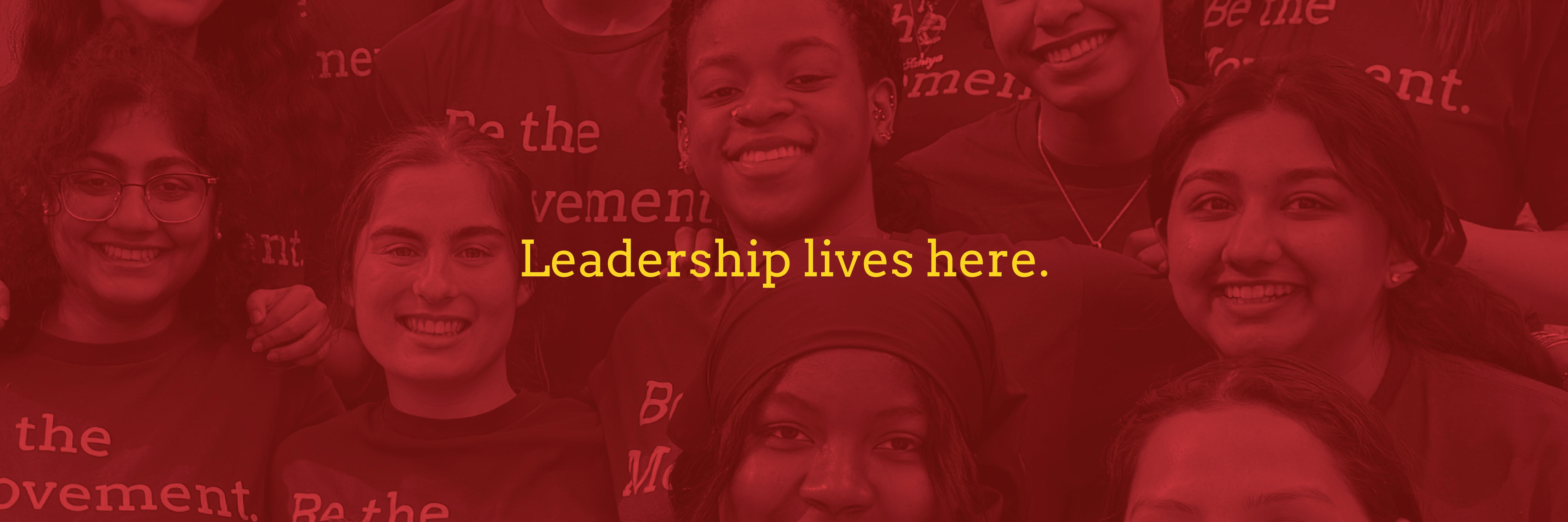 leadership lives here