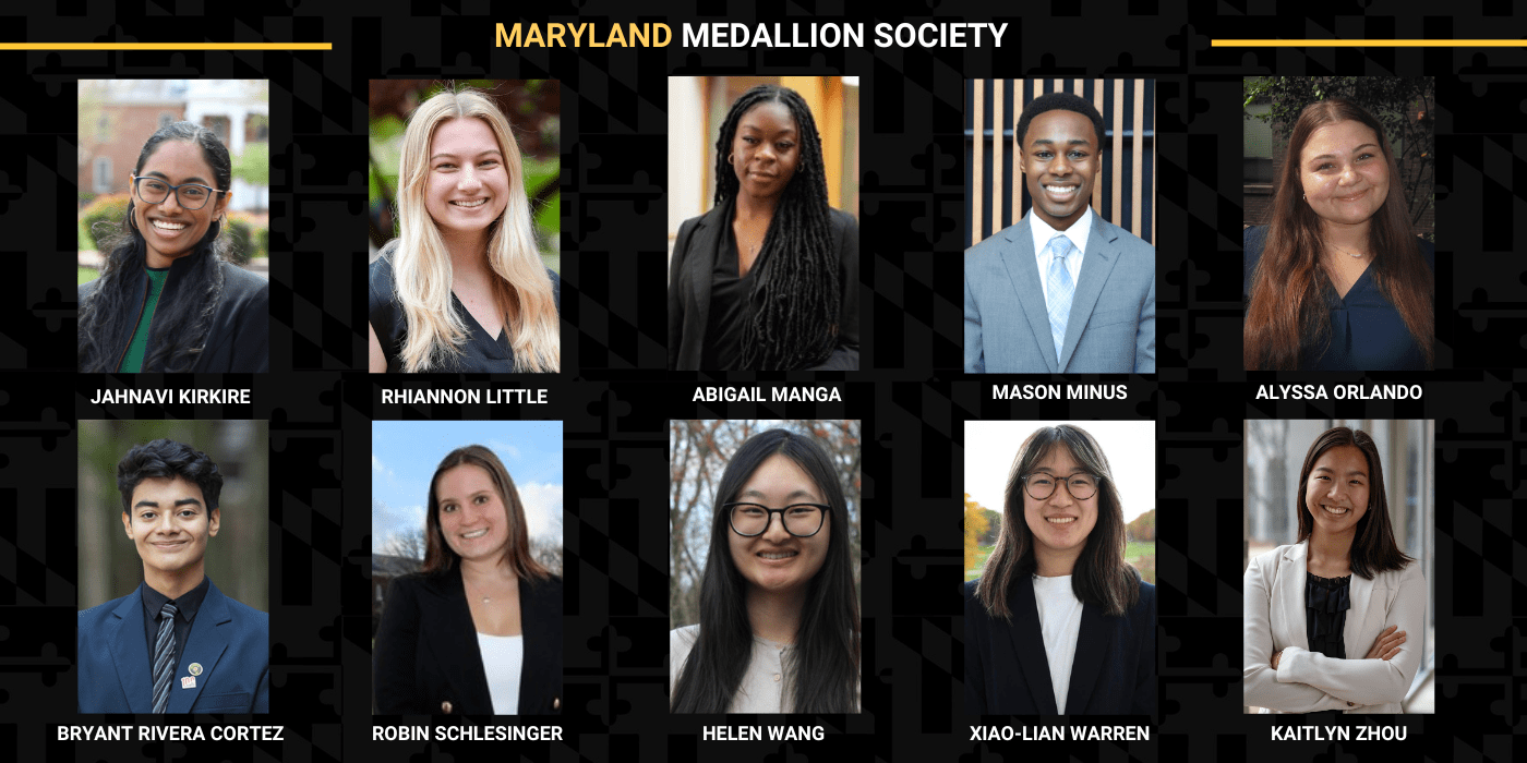 Maryland Medallion Society Finalist