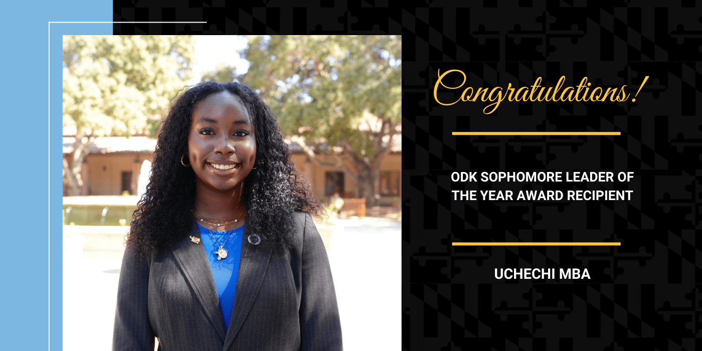 Sophomore Leader of the Year Recipient