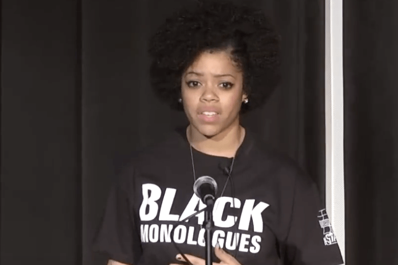 black monologues speaker