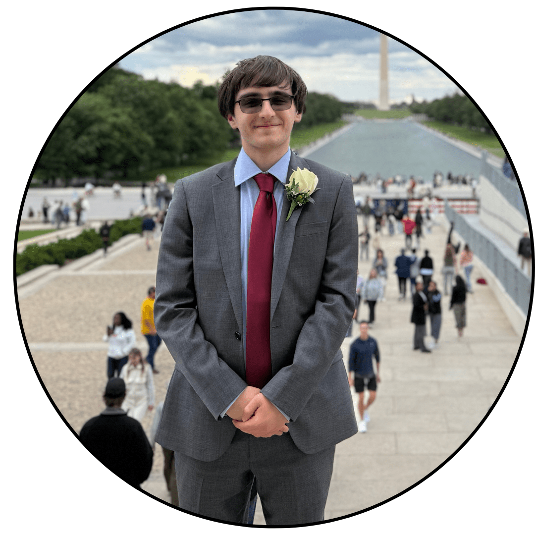 Photo of the recipient, Alexander Allin