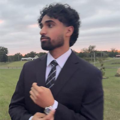 Class of 2026 Senior Marshal portrait Bilal Suleman