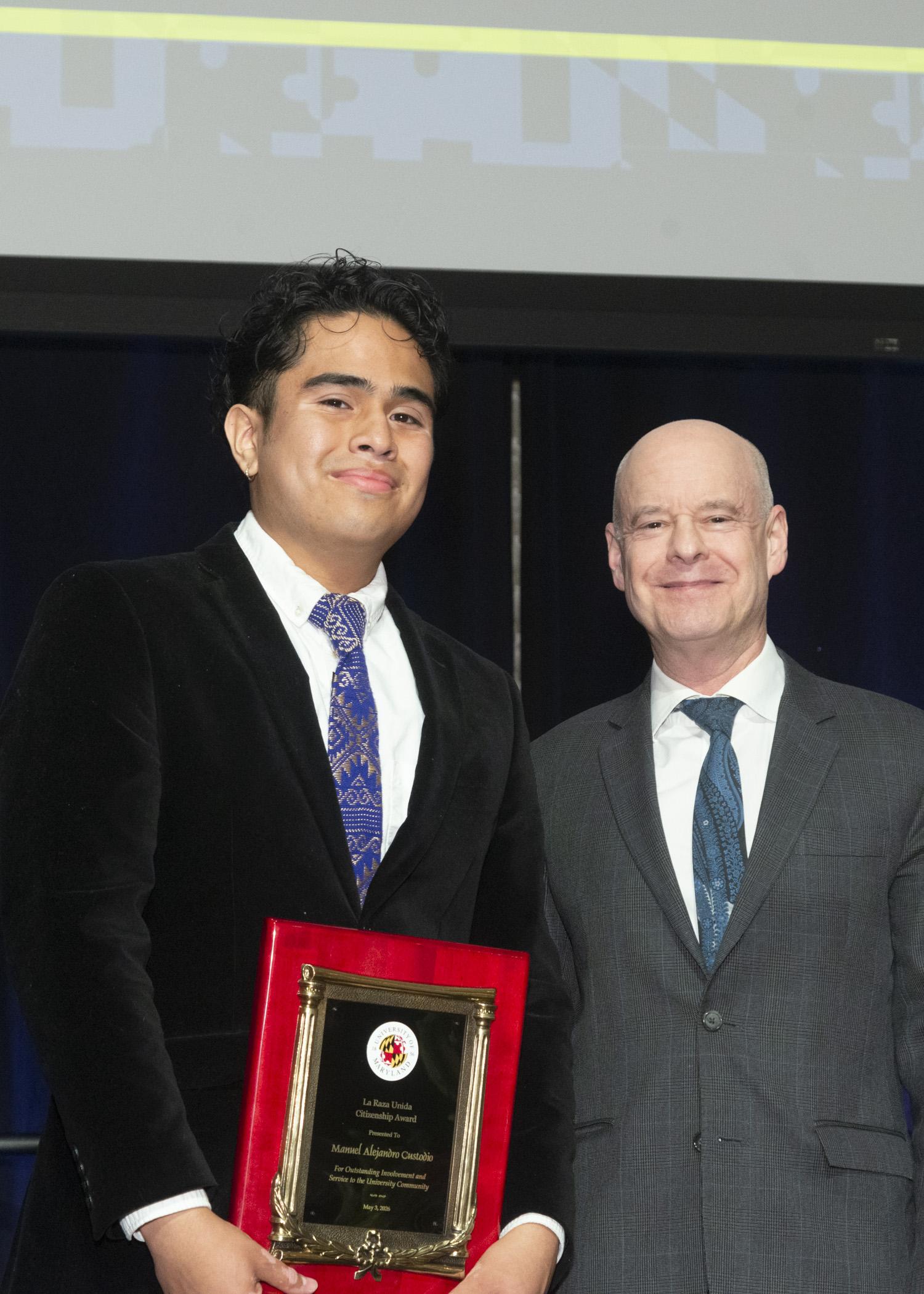 A photo of the La Raza Unida Award