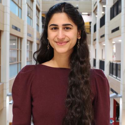 Class of 2026 Senior Marshal portrait Noora Ghahremani