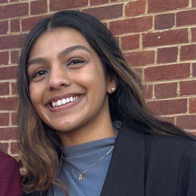 Class of 2026 Senior Marshal portrait Riya Jayakumar Raikar
