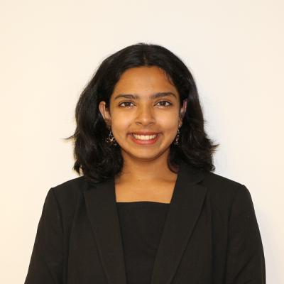 Class of 2026 Senior Marshal portrait Saanchi Hiren Desai