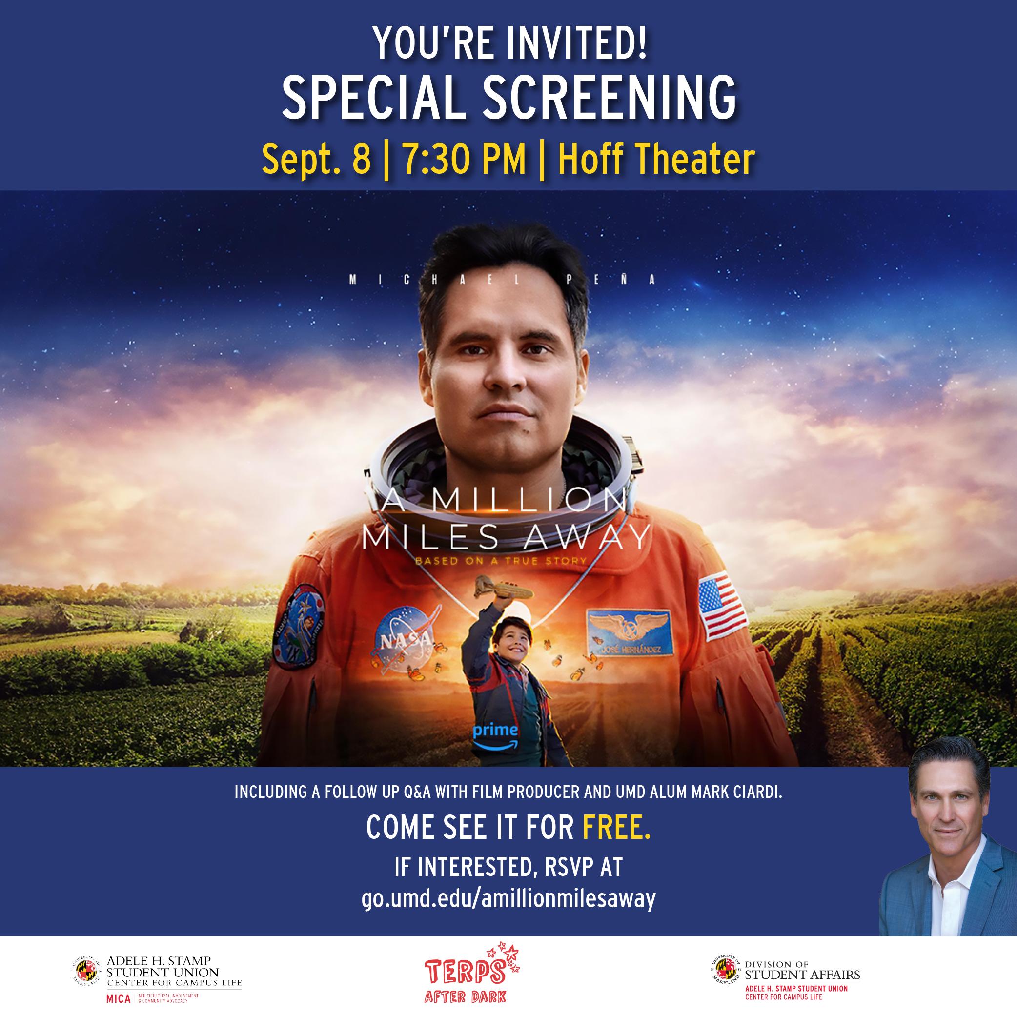 A Million Miles Away Special Screening
