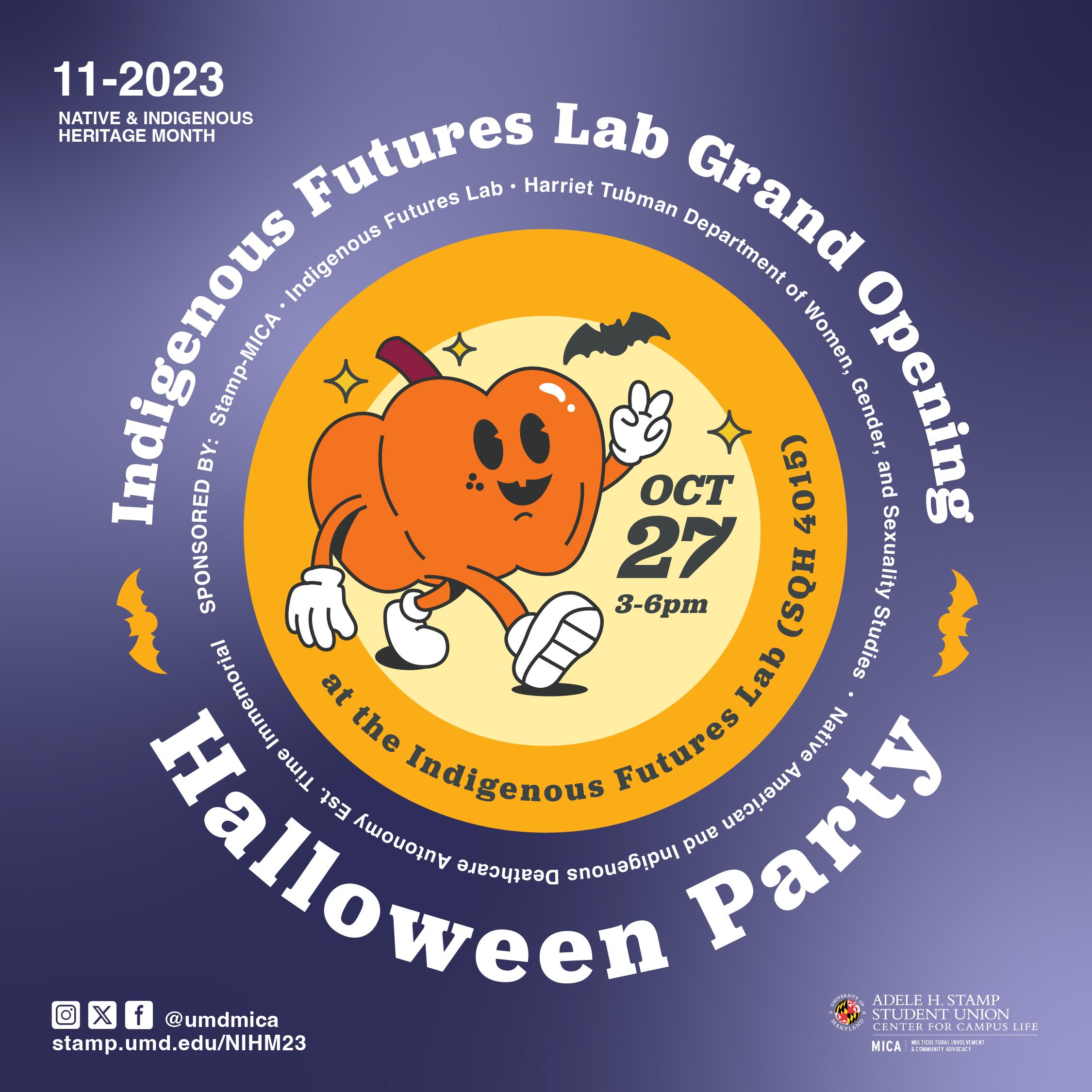 Indigenous Futures Lab Grand Opening & Halloween Party