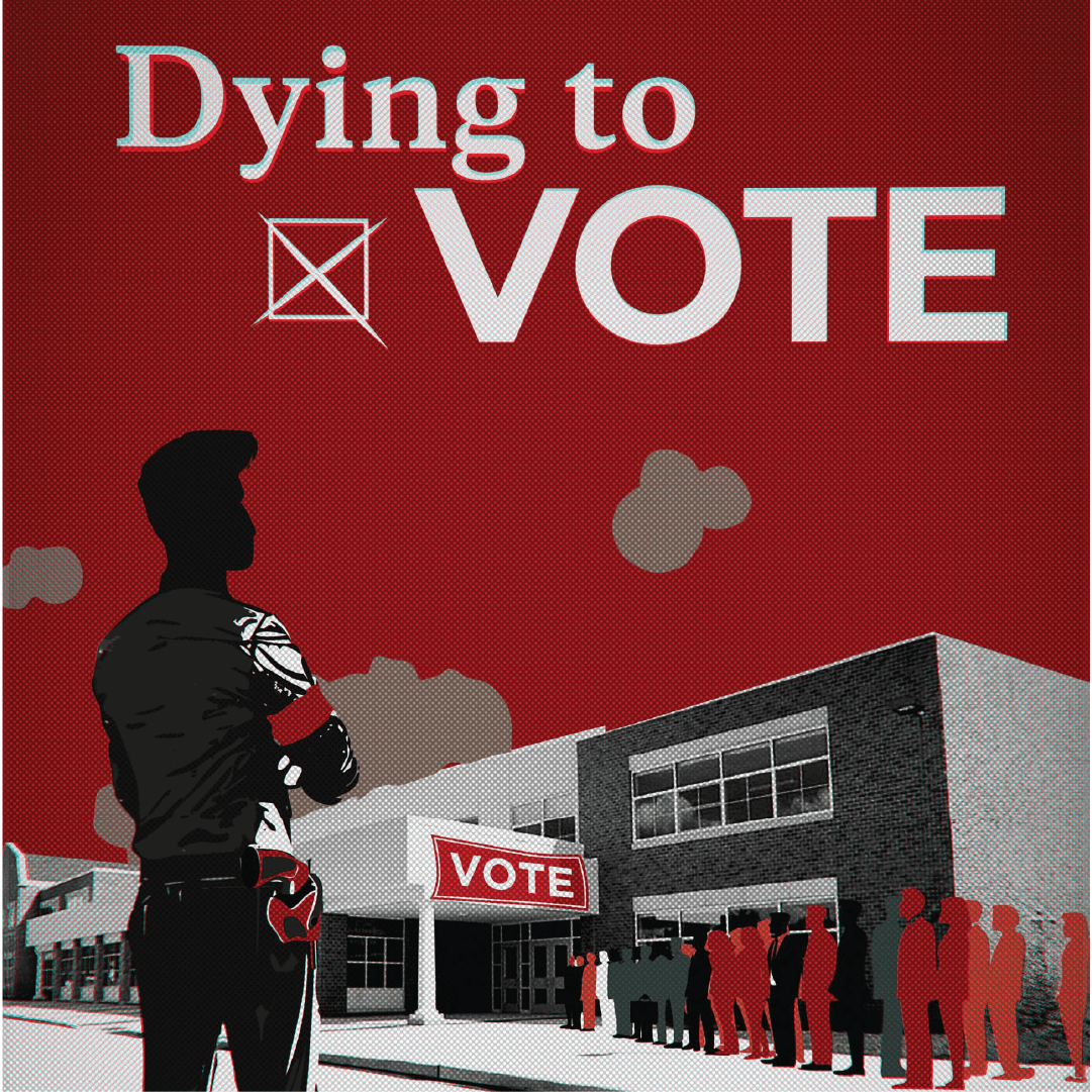 Portrait of Dying to Vote Screening
