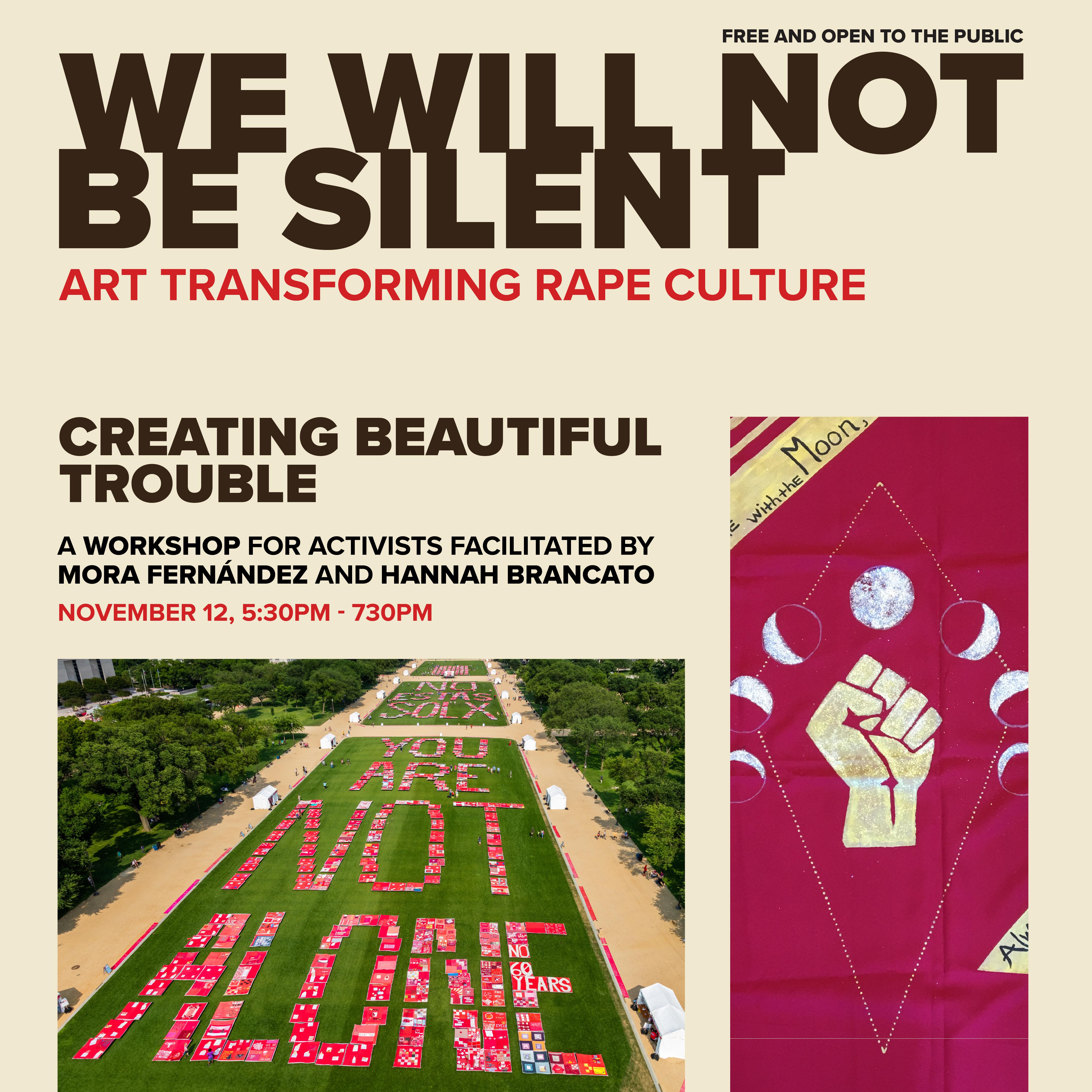 Portrait of Creating Beautiful Trouble: A Workshop for Activists 