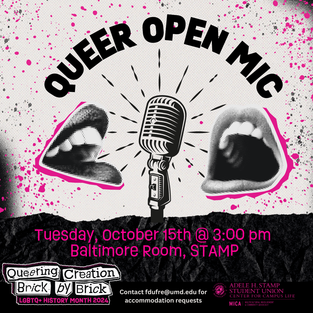 Portrait of Queer Open Mic Night