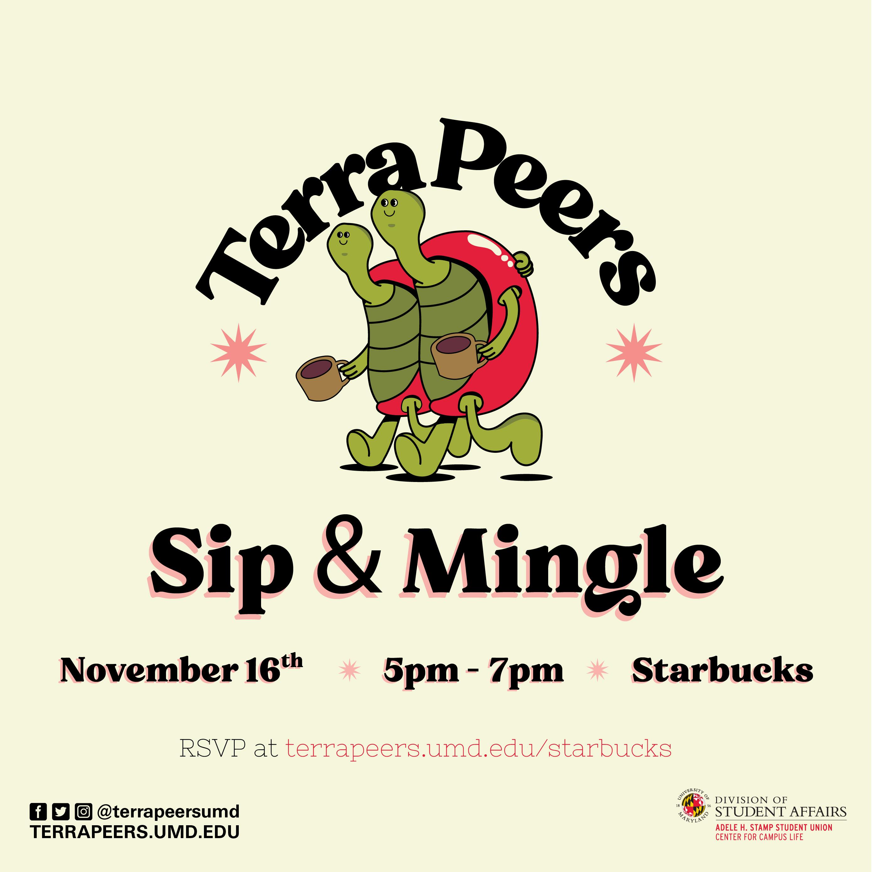 Terrapeers Sip & Mingle