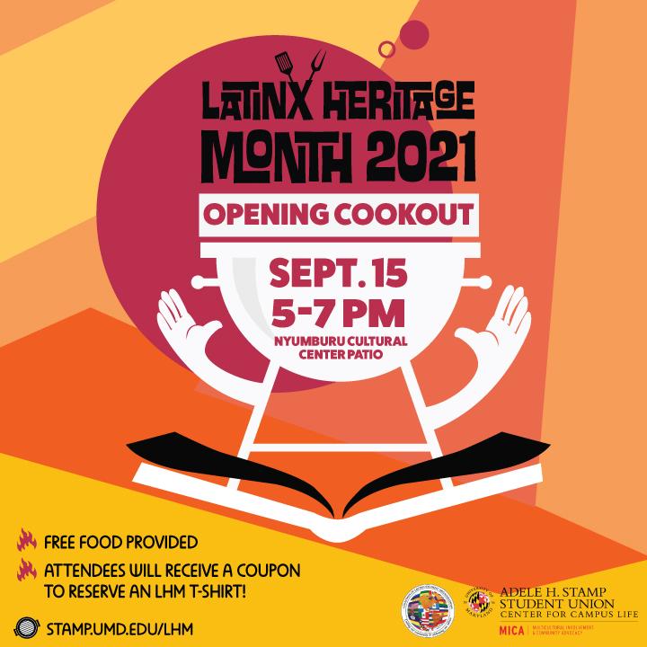 Latinx Heritage Month Opening Cookout