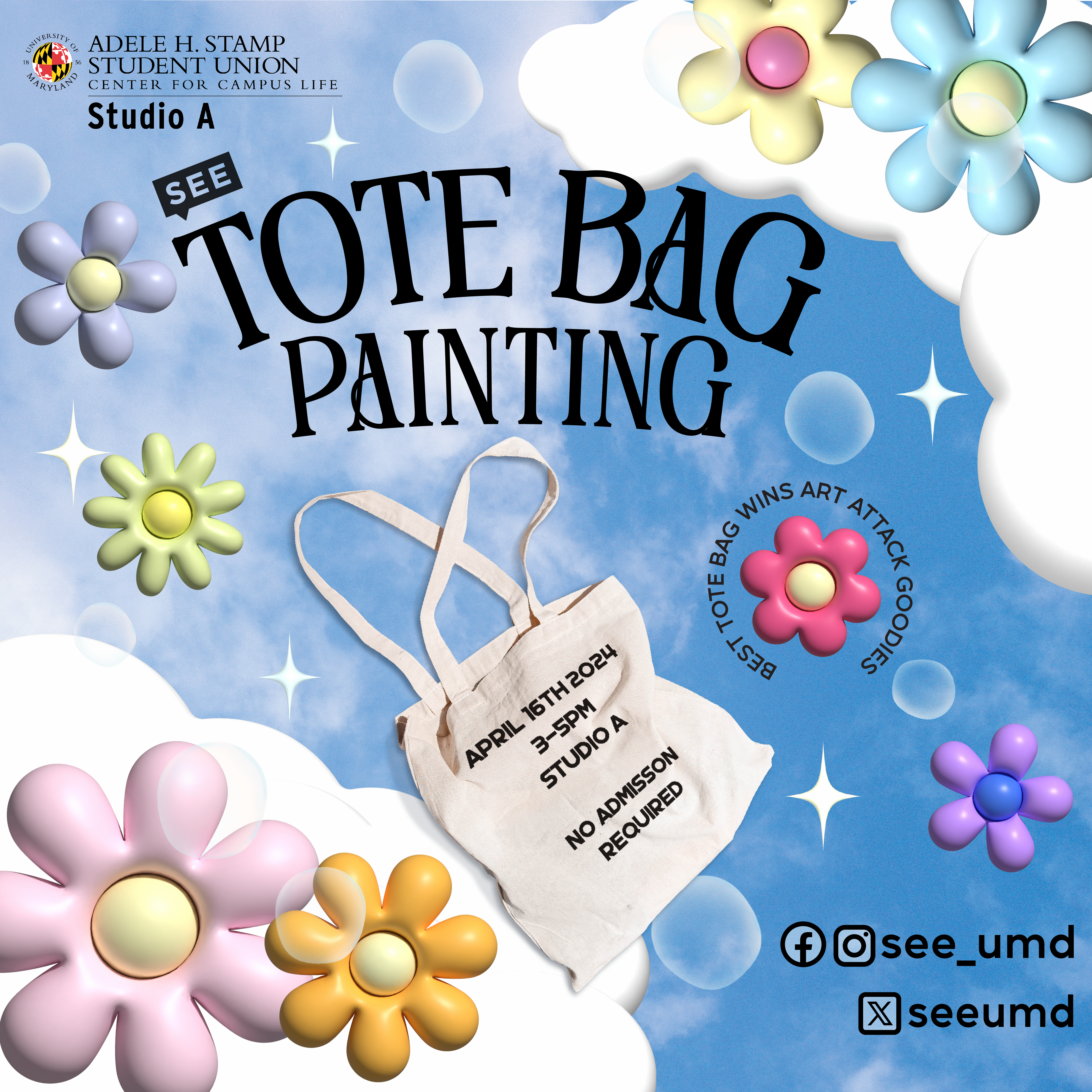 SEE Presents: Tote Bag Painting