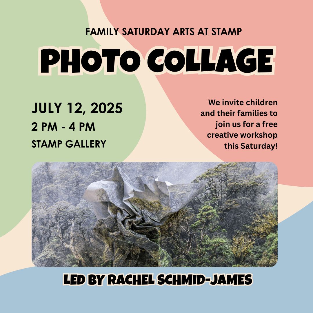 Portrait of Family Saturday Arts at STAMP: Photo Collage
