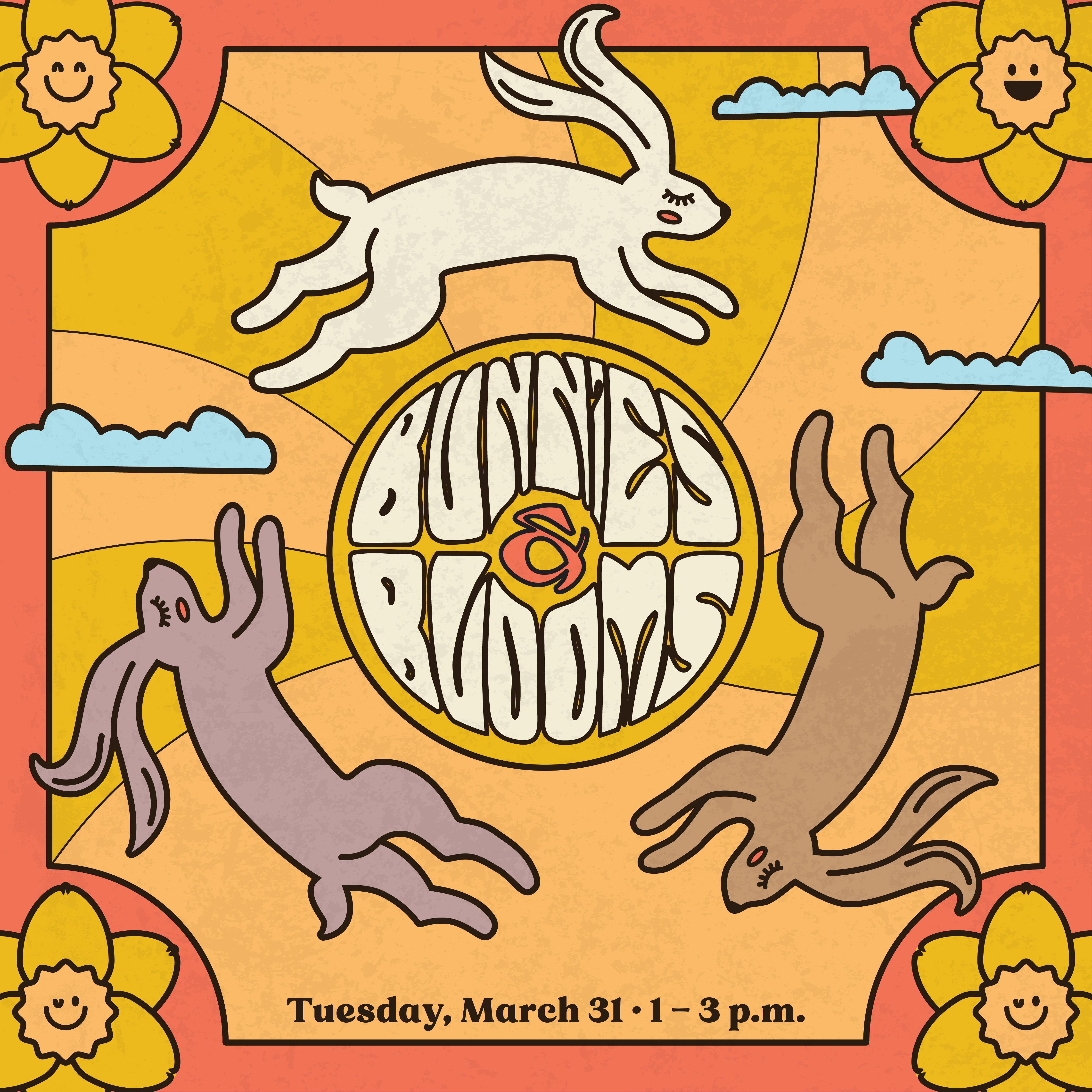 Portrait of Bunnies & Blooms