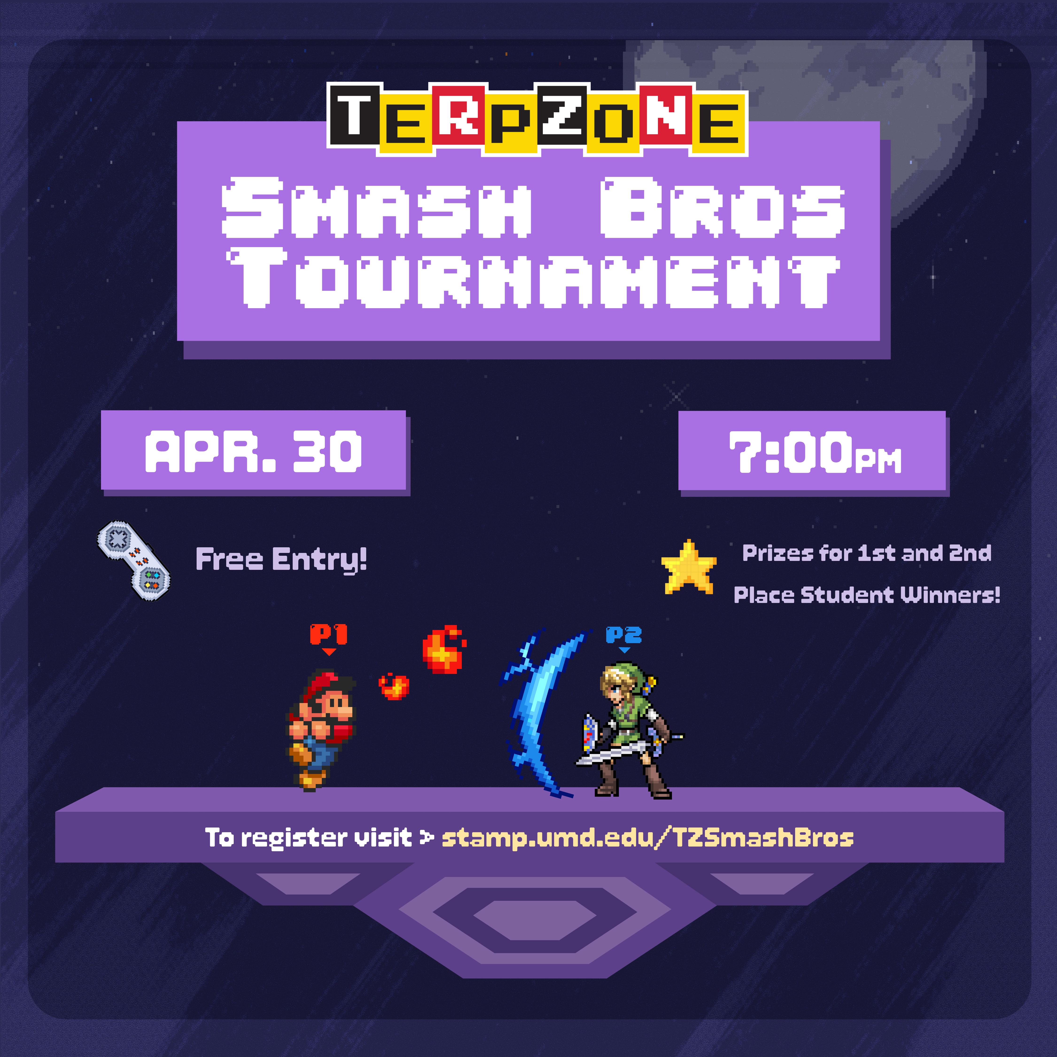 Super Smash Bros. Tournament | Adele H. Stamp Student Union